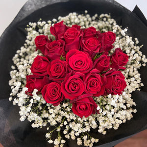Classic Love - red rose flower bouquet