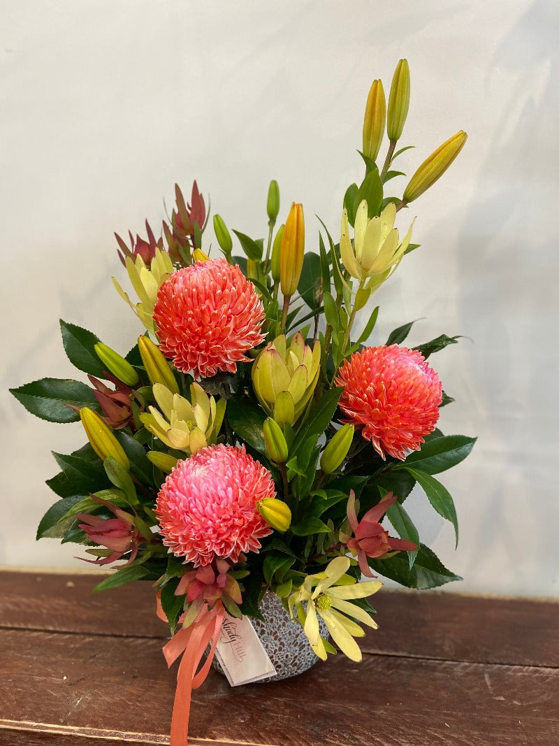 Flower Delivery Brighton Pot Flower Arrangement