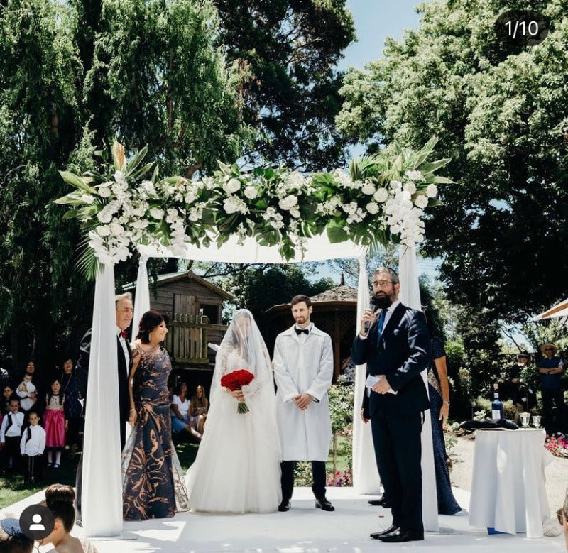 Brighton Florist Wedding Arch Flowers