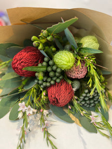 The Colourful native bouquet from $65