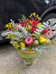 The Colourful native bouquet from $65
