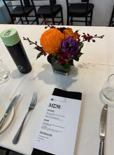 Square Glass Vase Table Centerpieces